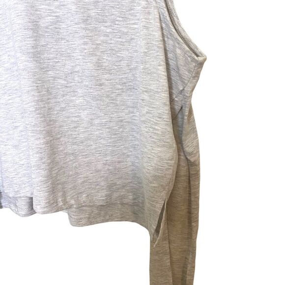 TOPSHOP Cold Shoulder Long Sleeve Top - Picture 5 of 9